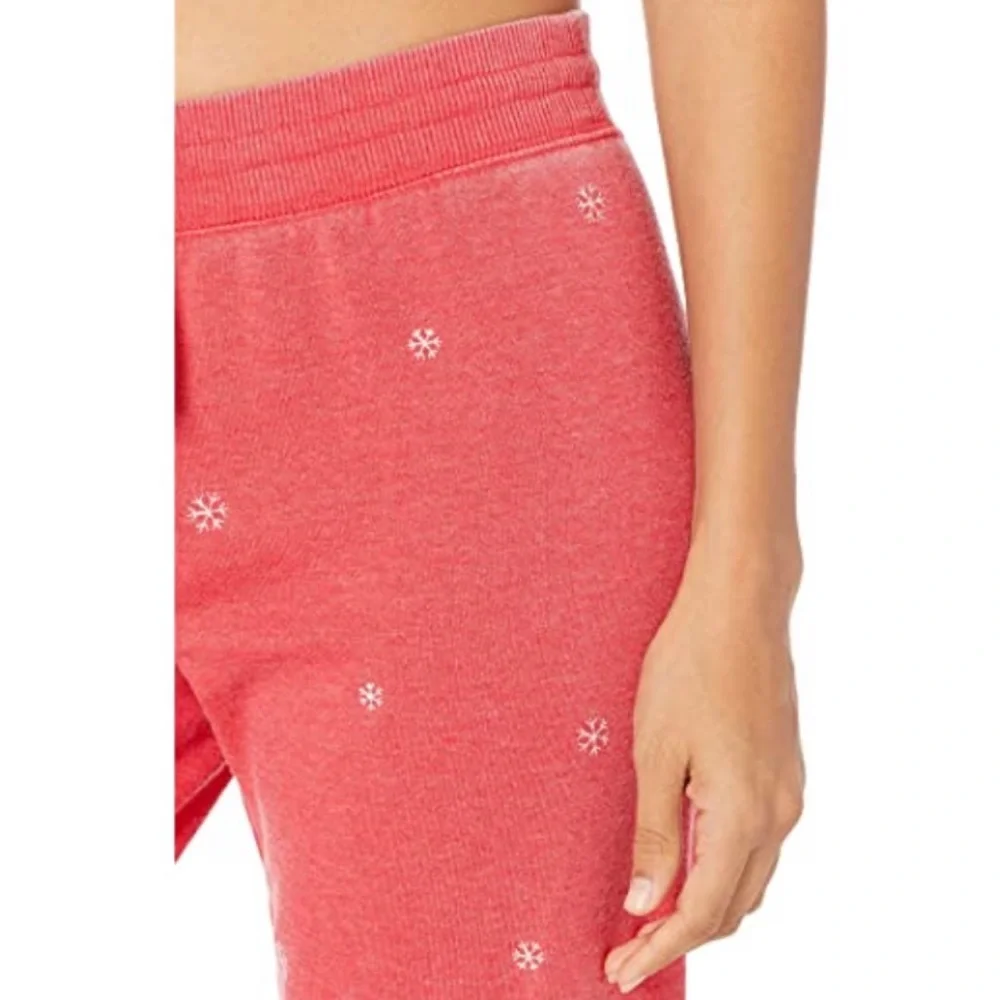 PJ Salvage Joyful Spirit Snowflake Jogger XS - Picture 3 of 7